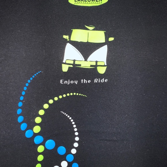 men’s black ‘Lake Owen’ short-sleeved T-shirt S - Picture 5 of 5